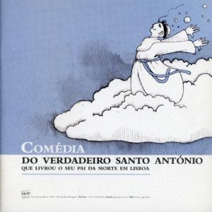 Capa da Brochura «Comédia do Verdadeiro Santo António»